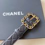 Chanel Leather Belt 3.0cm
