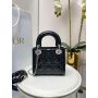 Lady Dior Mini Bag in Patent Leather