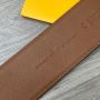 Fendi Wide Leather Belt 6.0cm